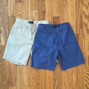 Polo by Ralph Lauren Boy’s Blue and Khaki Shorts